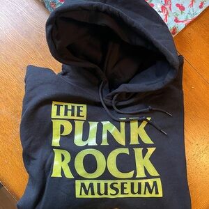 Black Hoodie from Punk Rock Museum, Men’s Large, never worn